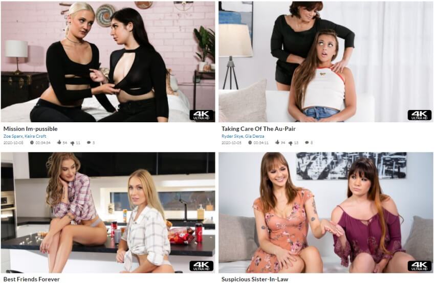 Girls Way Videos i 4k - Sajt rencension av Vuxensajter.com